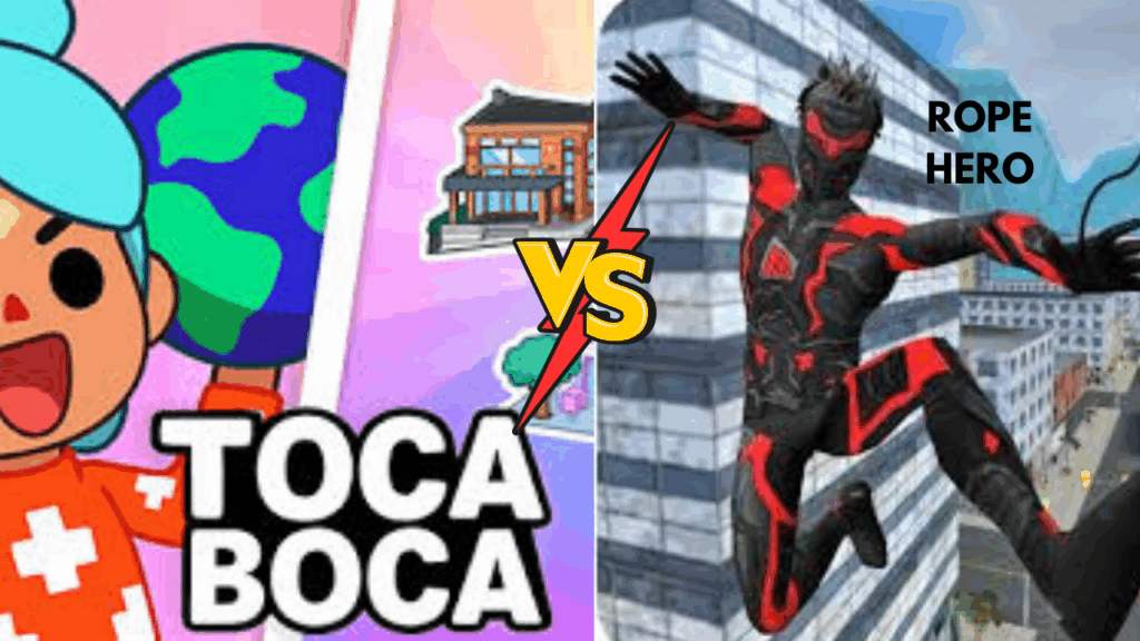 Rope Hero Mod APK character movement